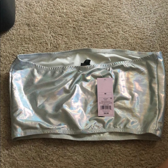 Metallic Tube Top - Picture 2 of 2